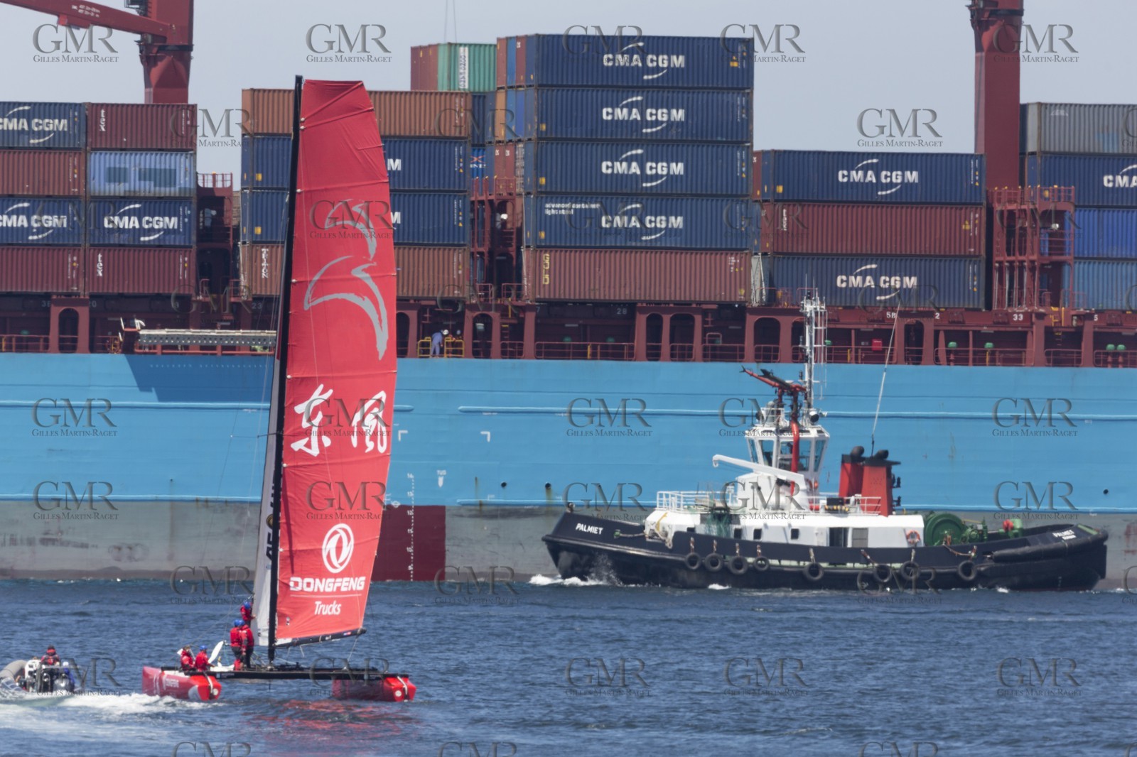 12 11 2014, Capetown (ZAF), Volvo Ocean Race 2014-15, Team Alvimedica goes back training