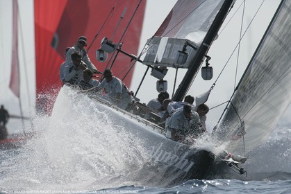 26 06 2007-Valencia (Spain)- 32nd America's Cup - Final Match - Day 3 - Alinghi vs Emirates Team New Zealand