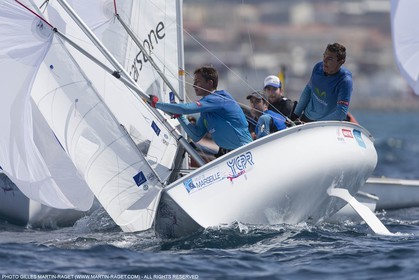 12 04 2015, Marseille (FRA), Yachting Club de la Pointe Rouge - Coupe Internationale de Printemps des 470, Final Day