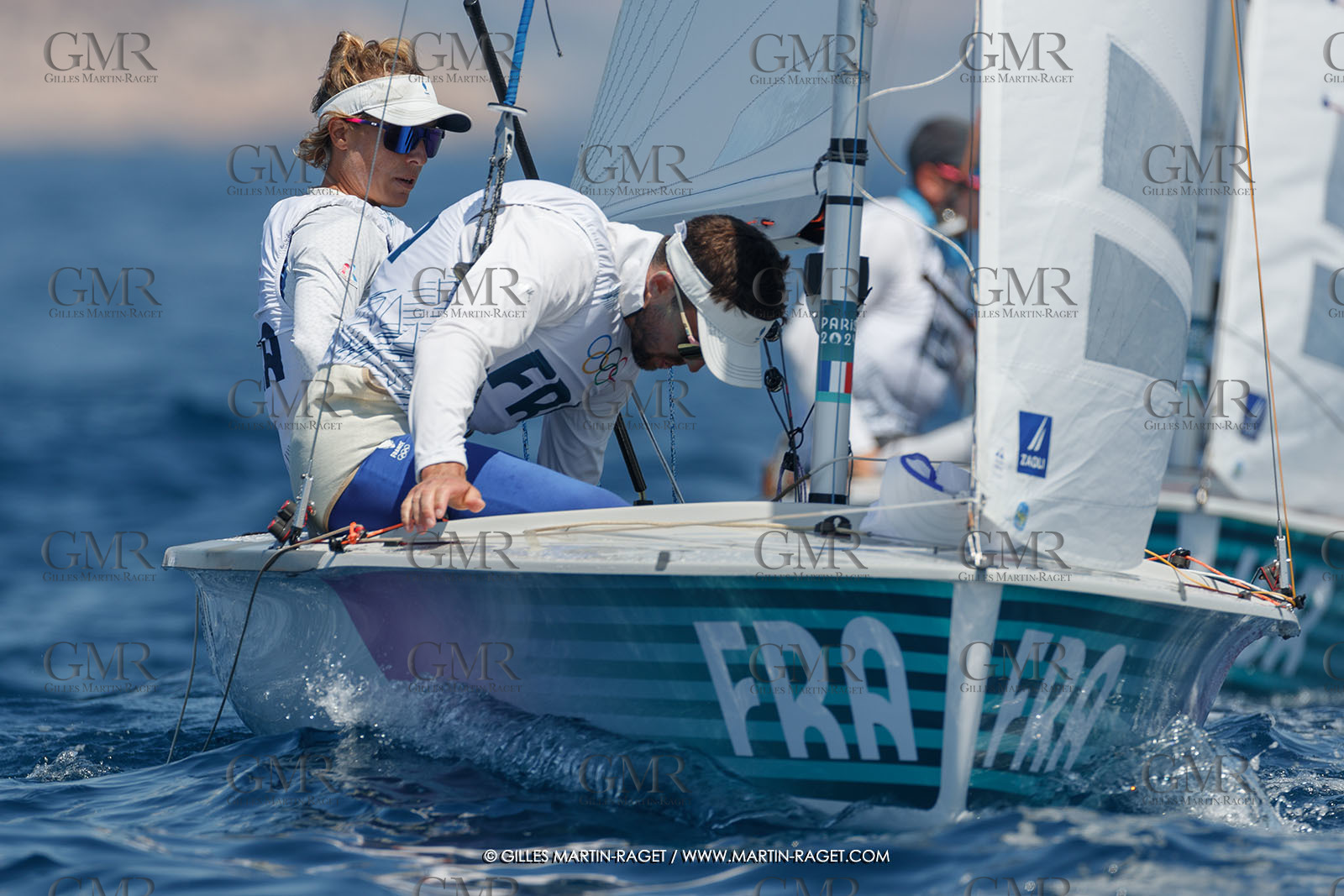 06 08 2024, Marseille (FRA), Paris 2024 Olympic Games, Sailing, Race Day 9