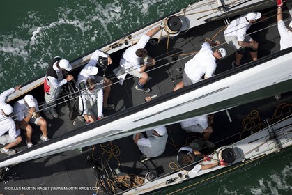 29 01 2009 - Auckland (NZL) - Louis Vuitton Pacific Series - BMW ORACLE Racing - Training