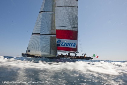 23 05 2010 - La Maddalena (ITA, Sardinia) Louis Vuitton Trophy - BMW ORACLE Racing - Racing Day 2