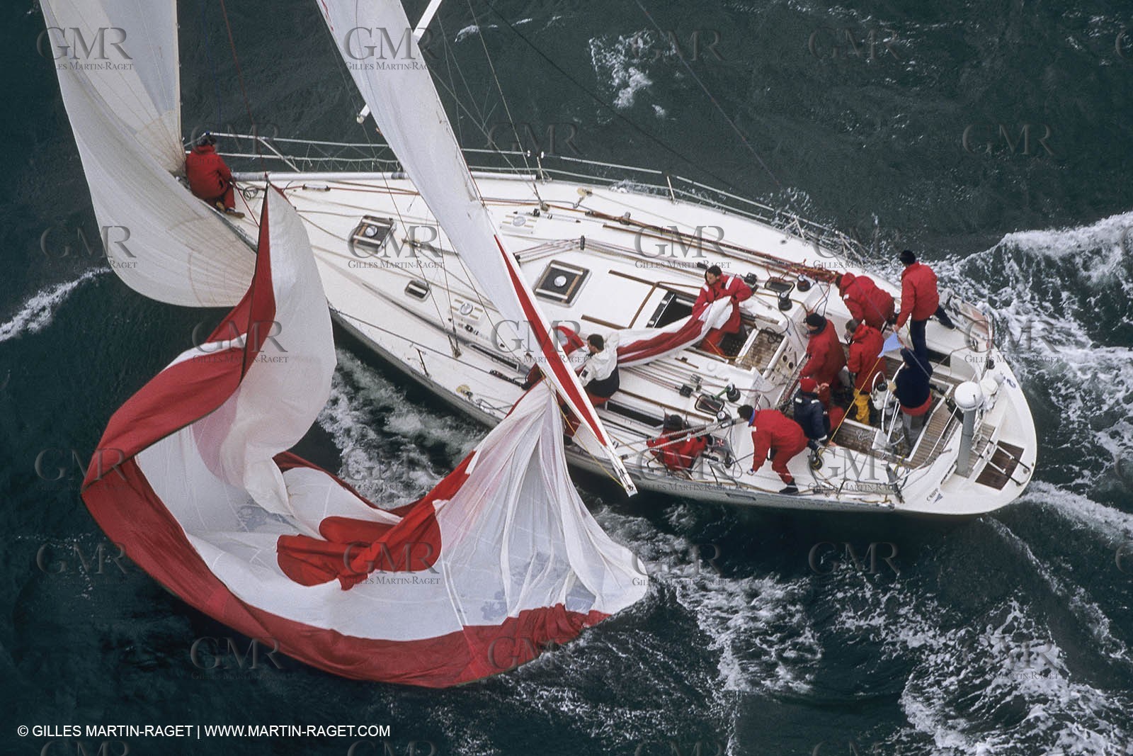 Sailing, Yacht Racing, Spi Ouest France, La Trinité sur mer (Britanny)