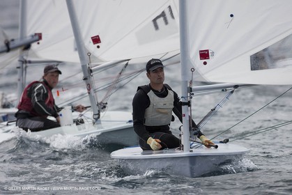 20 04 2010 - Hyères (FRA,83) - SOF 2010 - Zhik Team - Laser Men - Javier Hernandez