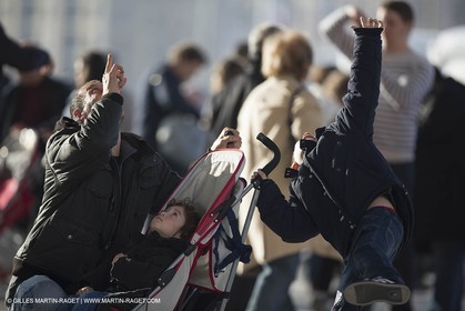 02 02 2013 Marseille (FRA,13) - Opening of the shadehouse and renovated historical Vieux Port