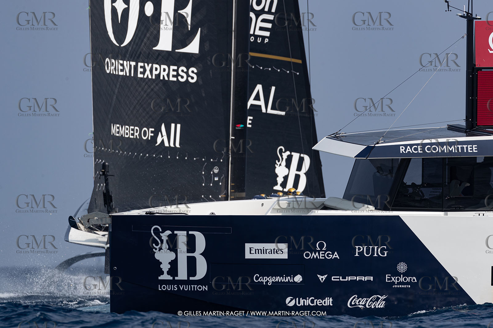 22 08 2024, Barcelona (ESP), Louis Vuitton 37th America's Cup, Louis Vuitton Preliminary Regatta, Race Day 1