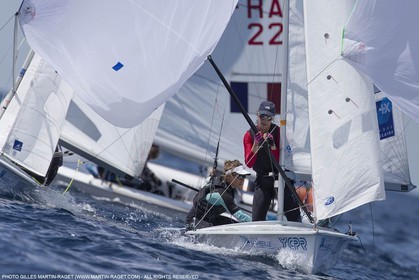 10 04 2015, Marseille (FRA), Yachting Club de la Pointe Rouge - Coupe Internationale de Printemps des 470, Day 3