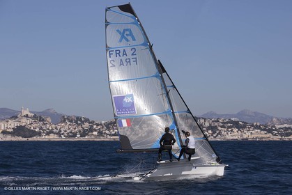 21 03 2013 - Marseille (FRA,13) - Essai du 49er FX