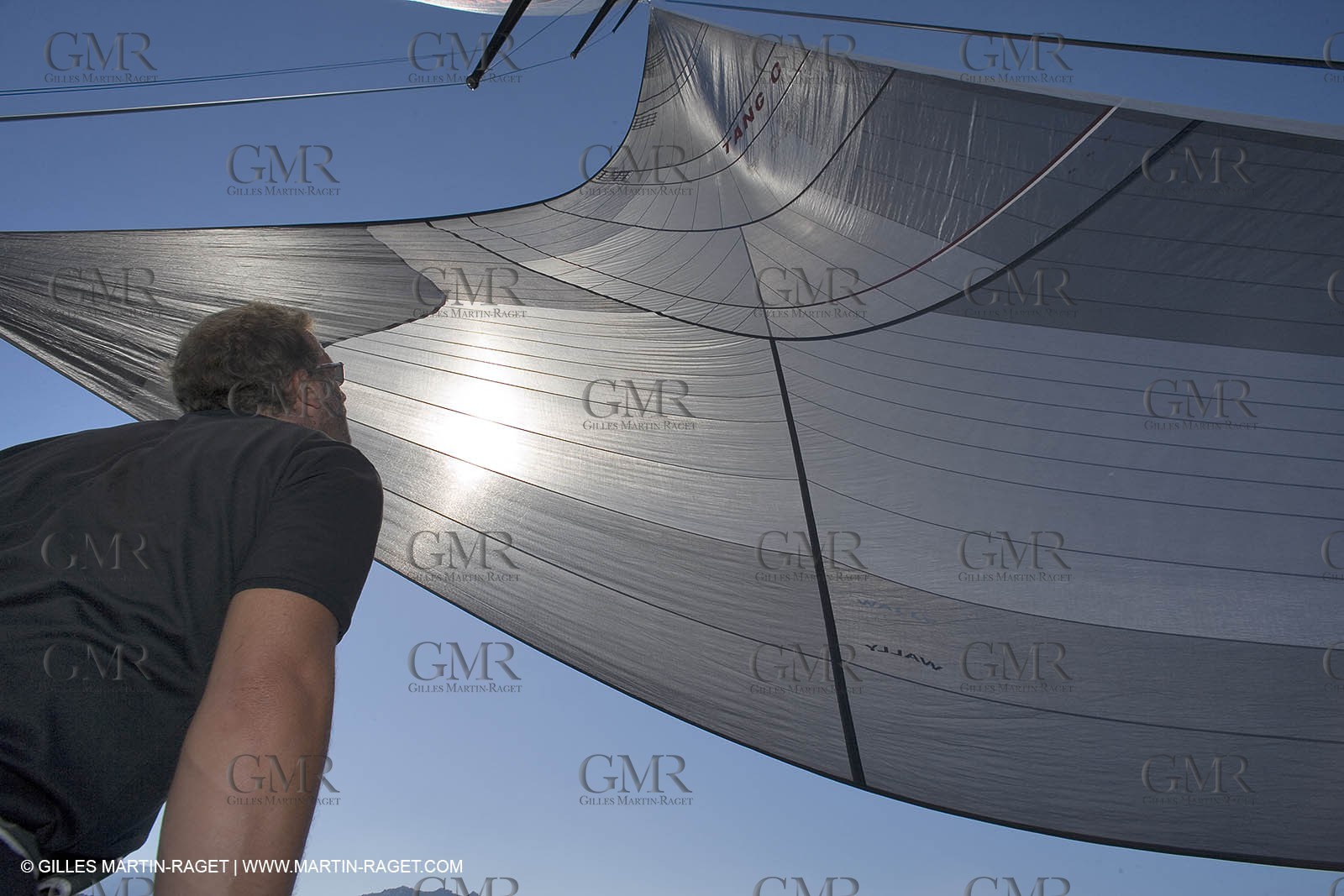 03 09 06 - Porto Cervo (Sardinia) - Maxi World Cup 2006 - Onboard Wally 90 Tango