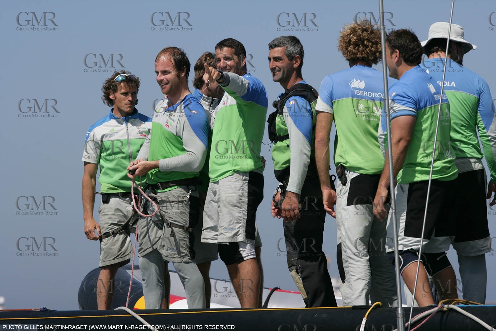8 05 2007-Valencia (Spain)- 32nd America's Cup - Louis Vuitton Cup - RR2 - Day 10 - BMW ORACLE Racing