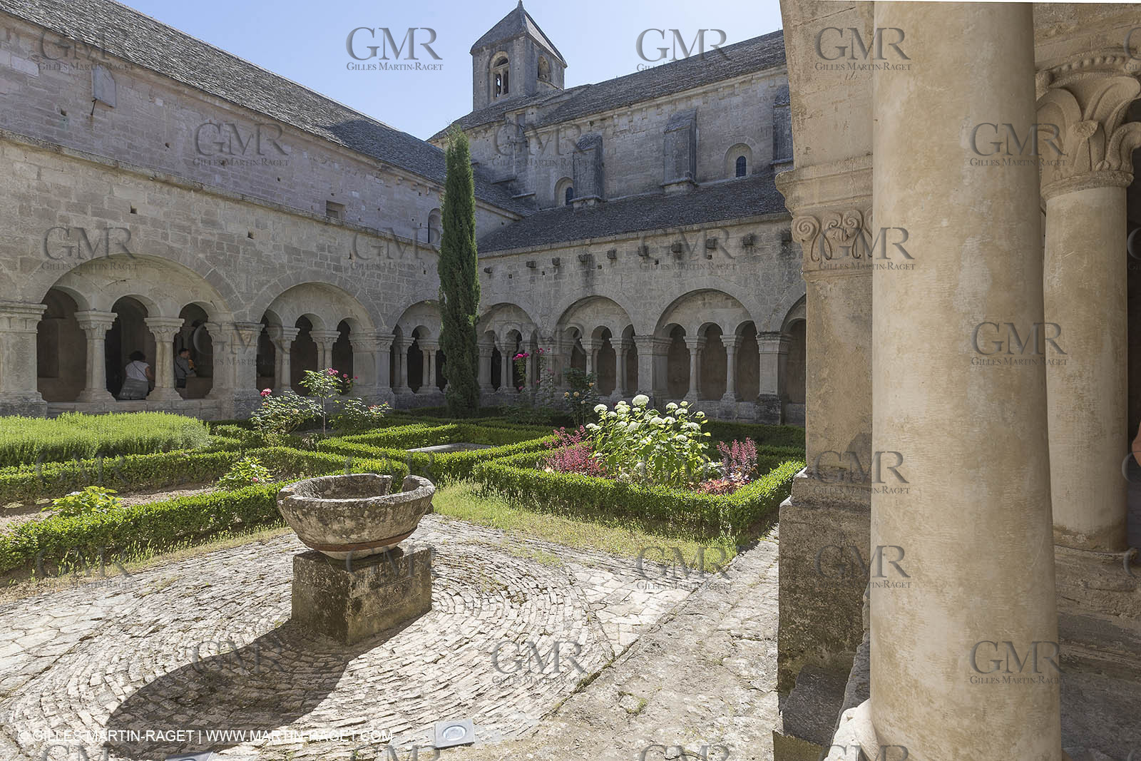 25 06 2018, Gordes (FRA,84), Abbaye de Sénanque