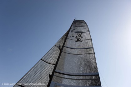 18 05 2010 - La Maddalena (ITA, Sardinia) Louis Vuitton Trophy - BMW ORACLE Racing - Training