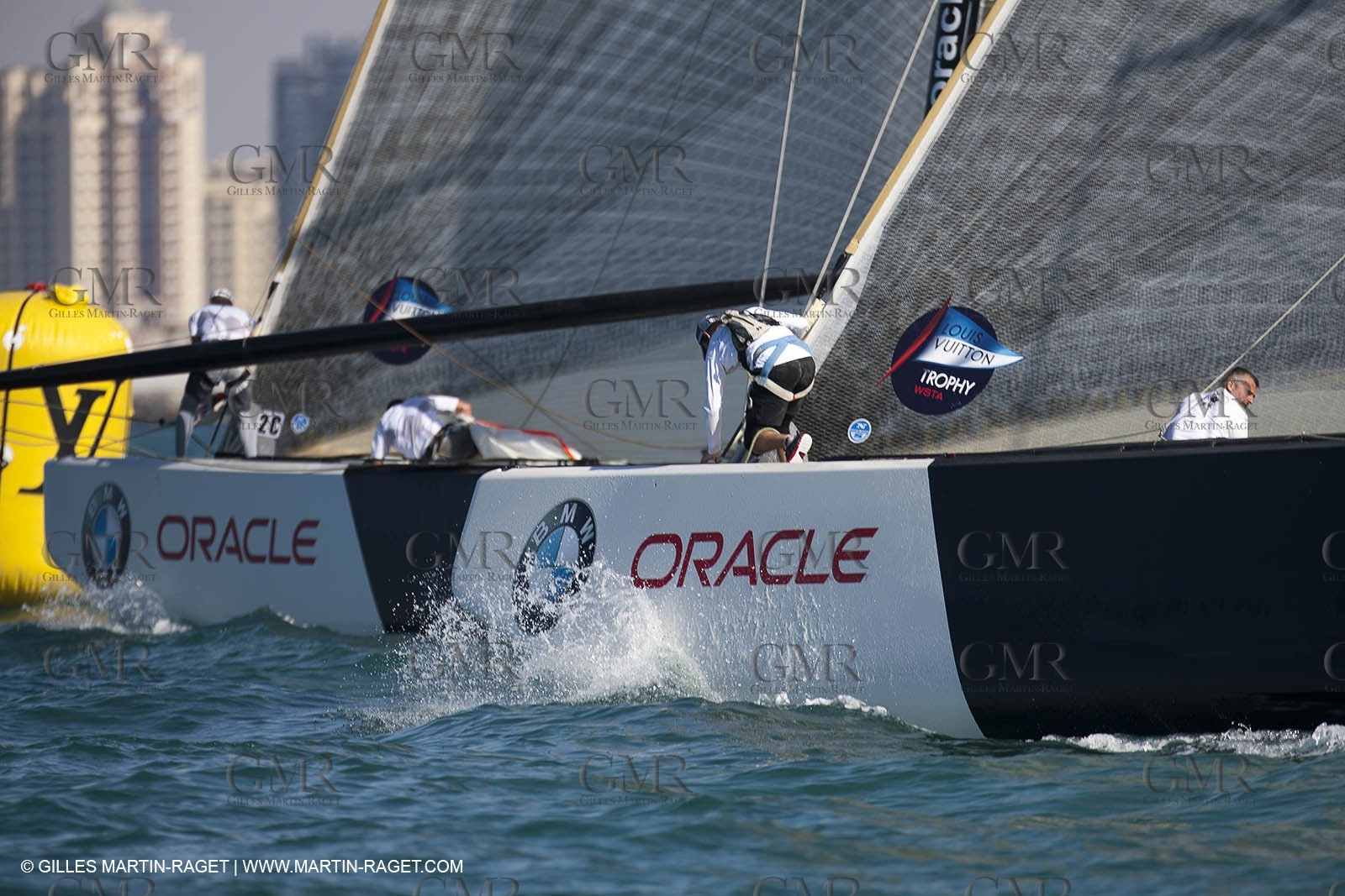 18 11 2010 - Dubai (UAE) - Dubai Louis Vuitton Trophy -  BMW ORACLE Racing Vs Mascalzone Latino