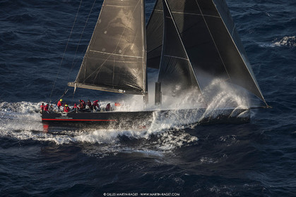 09 10 2017, Calvi (FRA,20), VOR 70 Babsy, Tentative de record autour de la Corse à la voile, skipper Franck Cammas
