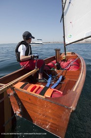 24 05 2010 - Hyères (FRA,83) - wooden optimist
