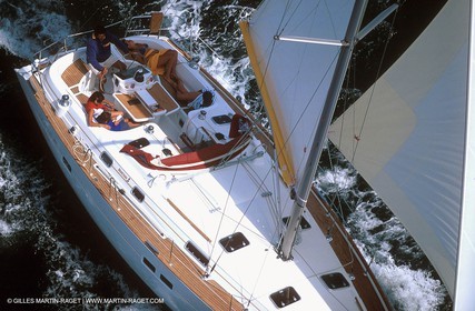 Monocoque de croisiere sous voile