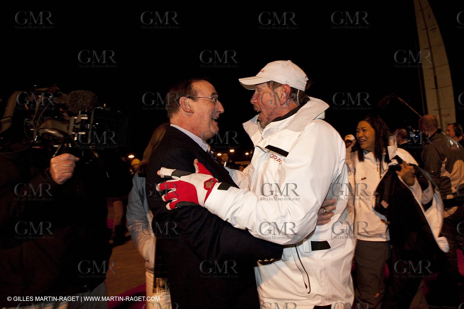 14 02 2010 - Valencia (ESP) - 33rd America's Cup - BMW ORACLE Racing - Race 2