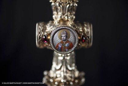 04 02 2013 - Marseille(FRA,13), Notre Dame de la Garde,liturgical silverware