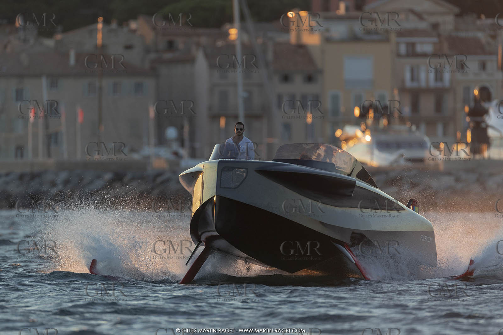 09 08 2018, Saint-Tropez (FRA,83), Foiler, the Flying Yacht by Enata
