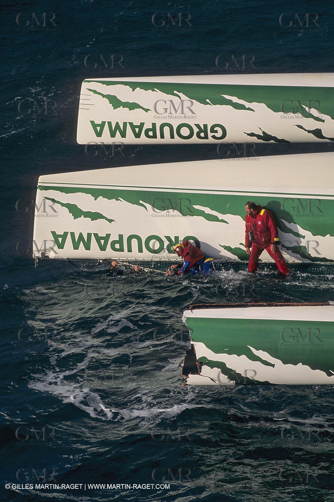 Yacht Racing, Multihull, ORMA 60, Franck Cammas, Groupama