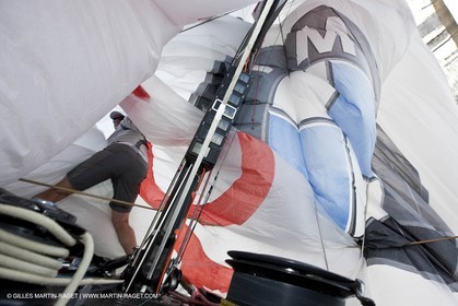 19 05 2010 - La Maddalena (ITA, Sardinia) Louis Vuitton Trophy - BMW ORACLE Racing - Training