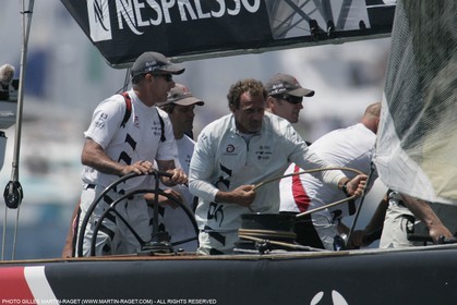 30 06 2007-Valencia (Spain)- 32nd America's Cup - Final Match - Day 6 - Alinghi vs Emirates Team New Zealand