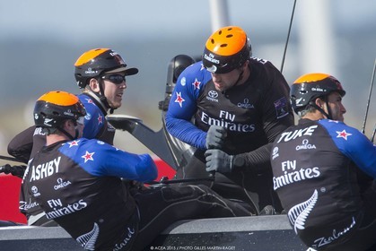 29 08 2015, Göthenburg, (SWE), 35th America's Cup, Louis Vuitton America's Cup World Series Göthenburg 2015, Race Day 1