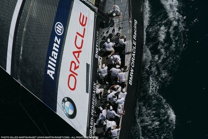 09 05 2007-Valencia (Spain)- 32nd America's Cup - Louis Vuitton Cup - RR2 - Day 11 - BMW ORACLE Racing