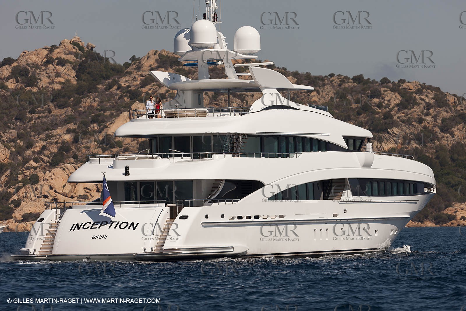 18 08 2011 - La Maddalena (ITA, Sardinia) - Motor yacht Inception