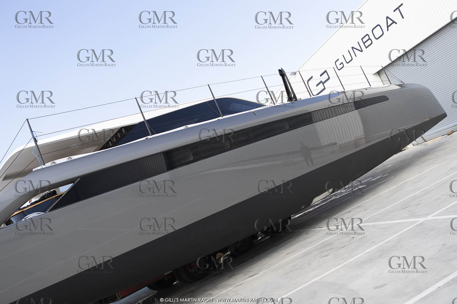 17 01 2018, La Grande Motte (FRA), Gunboat 68  1 launch