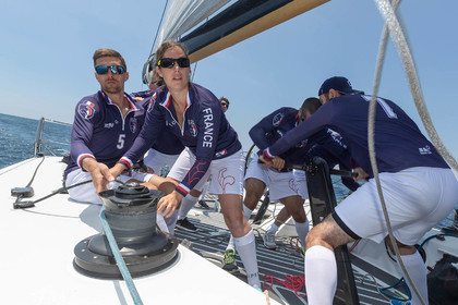 07 06 2021, Marseille (FRA,13), SSL Team France, Entraînement à bord de Tonerre de Glenn