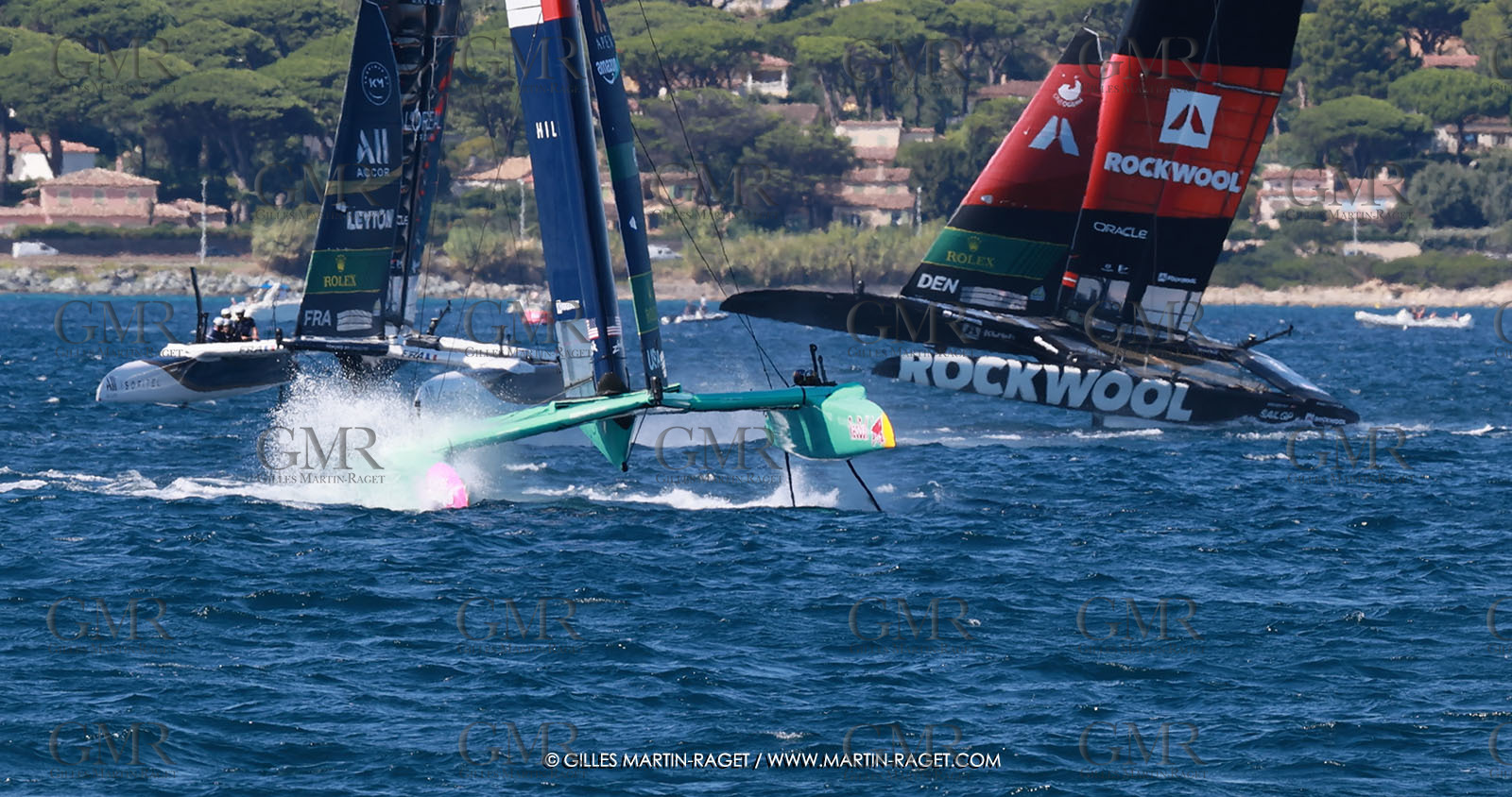 10 09 2025, Saint-Tropez,(FRA), Rockwool SailGP France Saint-Tropez, Race Day 1
