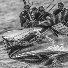 29 08 2015, Göthenburg, (SWE), 35th America's Cup, Louis Vuitton America's Cup World Series Göthenburg 2015, Full Moon Foiling