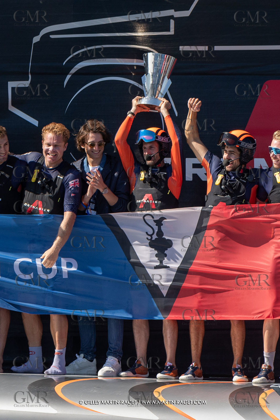 04 10 2024, Barcelona (ESP), 37th America's Cup, Louis Vuitton Cup Final, Race Day 7