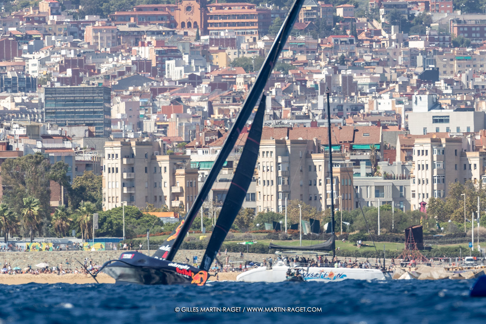 16 09 2024, Barcelona (ESP), 37th America's Cup, Louis Vuitton Cup Semi-final, Race Day 2