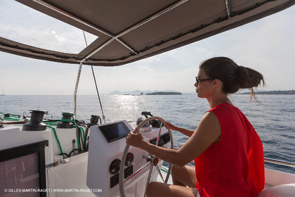 12 09 2016, Cannes (FRA,06), Chantier Fountaine-Pajot, Helia 44