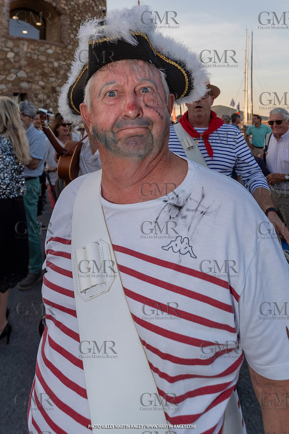 05 10 2023, Saint-Tropez (FRA,83), Les Voiles de Saint-Tropez 2023, RAce Day 5, Défilé des équipages