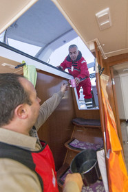 08 01 2016, Marseille (FRA, 13), Cruising in winter in the Calanques