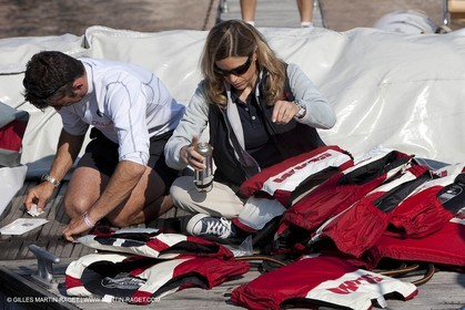21 04 2009 - Cagliari (ITA, Sardinia) - RC44 Championship Tour - RC 44 Cagliari Cup - Training day
