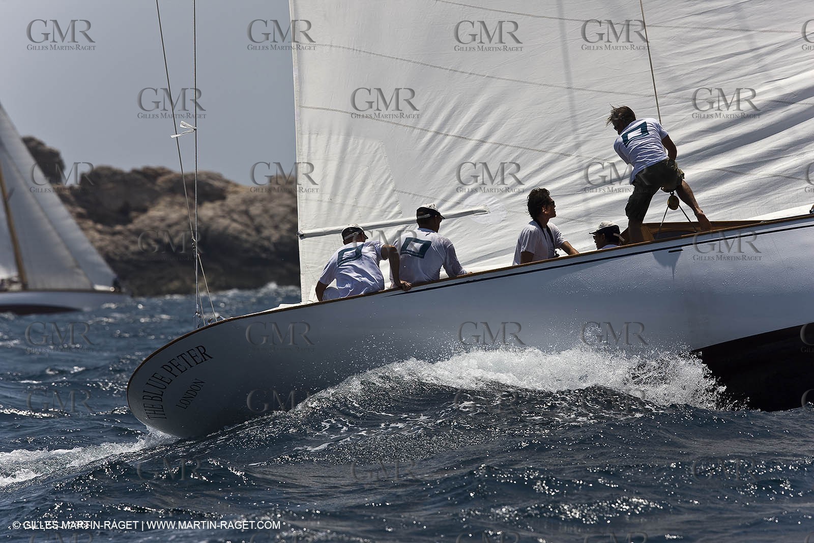 Sailing, Classic yachts, Voiles Vieux Port 2009, Marseille (FRA)