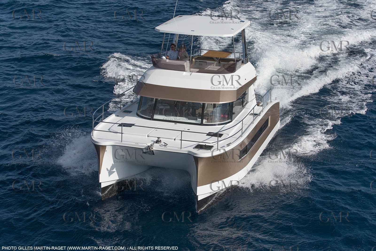 08 04 2015, Andraitx (Isla de Mallorca, Islas Baleares, ESP), Chantier Fountaine-Pajot, Motor Yacht 37
