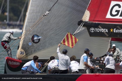 06 02 2009 - Auckland (NZL) - Louis Vuitton Pacific Series - Racing Day 6 - Round Robin 2