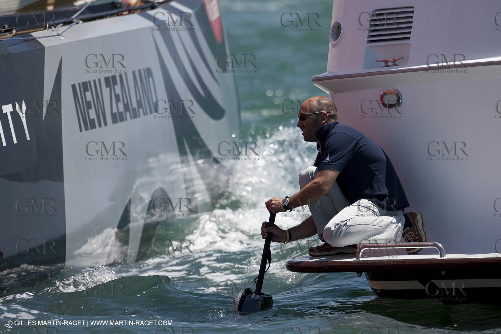 07 02 2009 - Auckland (NZL) -  Louis Vuitton Pacific Series -  Racing Day 7 - Round Robin 2