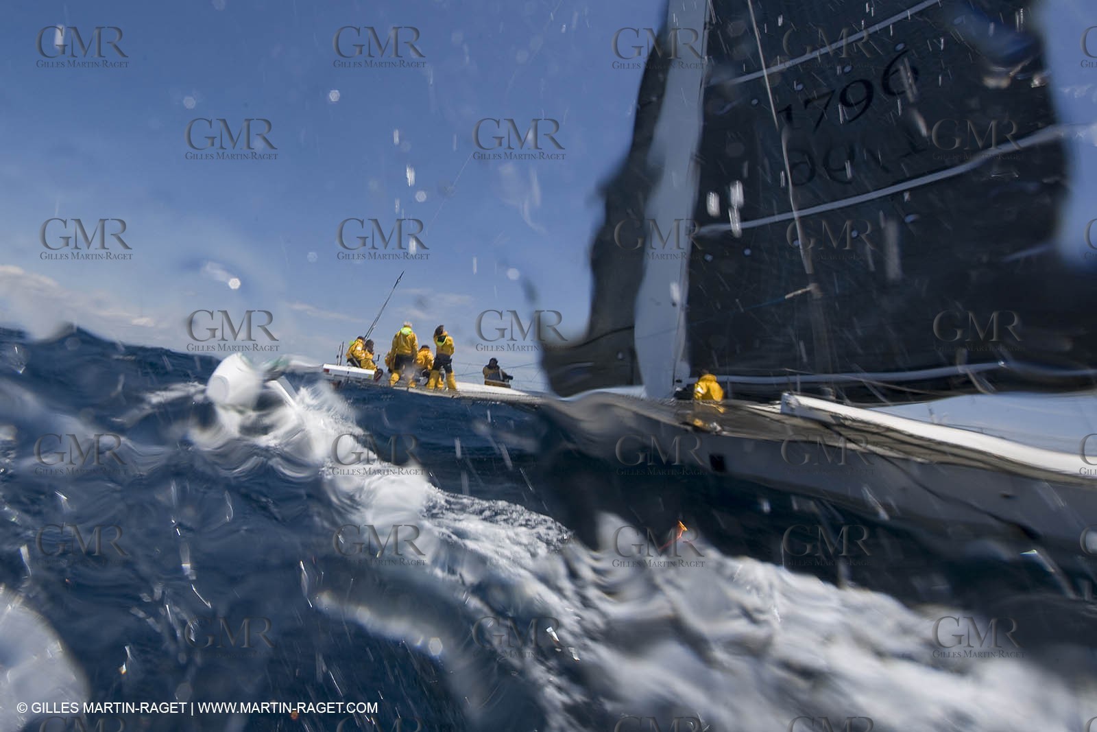 14 06 2008 - Toulon-Hyères (FRA,83) - 50 knots record attempt trials by l'Hydroptère