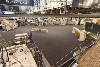 10 12 2013 - Paris (FRA,75) -Paris Boat Show - Beneteau booth