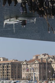02 02 2013- Marseille (FRA,13) Inauguration de l'ombrière et du Vieux Port semi-piétonnier