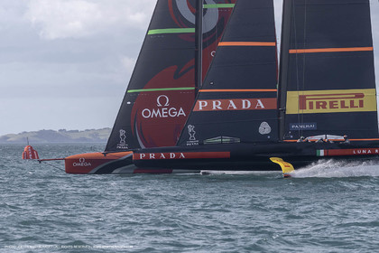 08 12 2020 - Auckland (NZL) - 36th America's Cup - Practice Sessions - Day 1