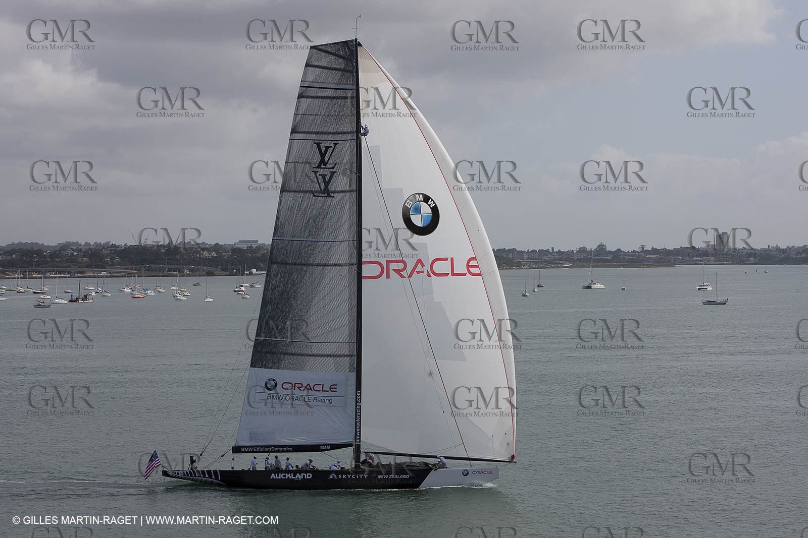 29 01 2009 - Auckland (NZL) -  Louis Vuitton Pacific Series - BMW ORACLE Racing - Training