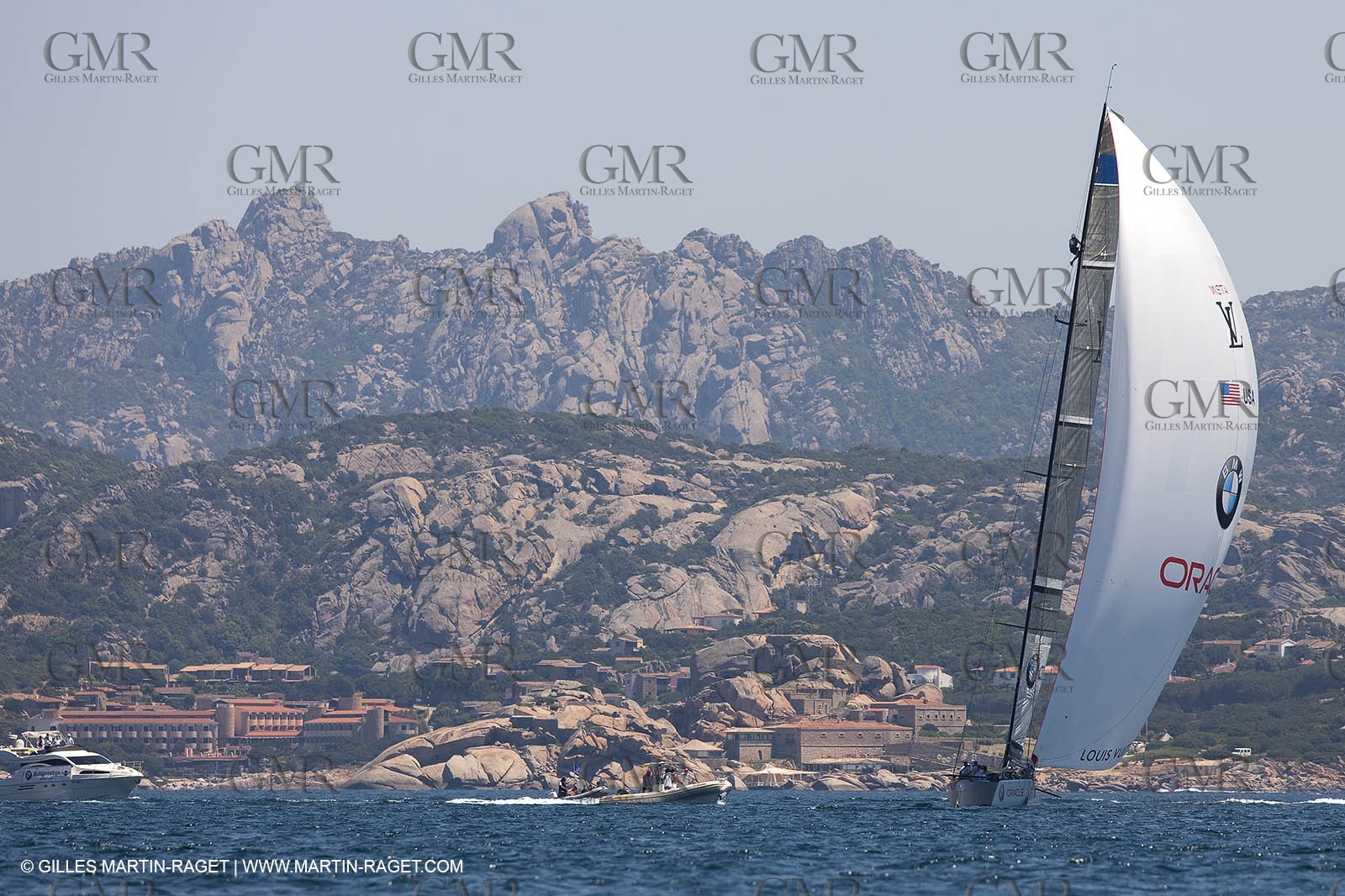 23 05 2010 - La Maddalena (ITA, Sardinia) Louis Vuitton Trophy - BMW ORACLE Racing - Racing Day 2