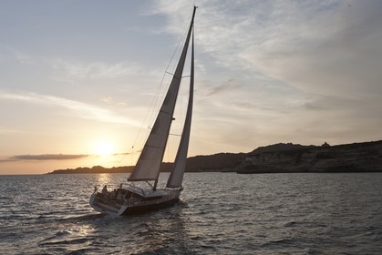 02 05 2012 - Bonifacio (FRA, Corsica) - Chantier Beneteau - Sense 55